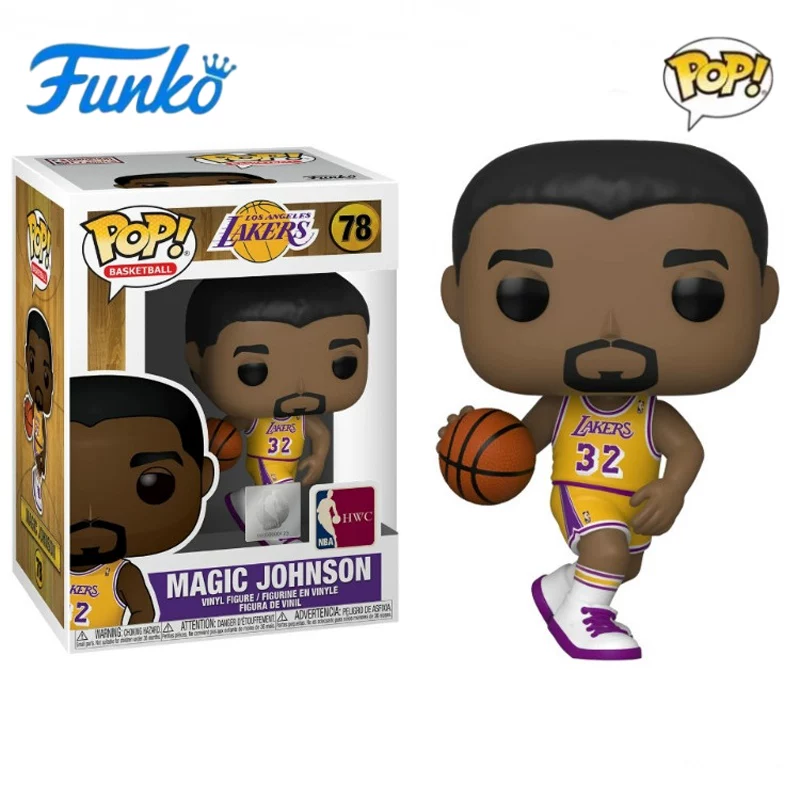 Funko Pop Легенда Суперзвезда Bulls Джордан НБА коллекционная вещь iverson модель Джонсон Кид Стоктон