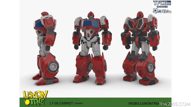 Lemon Tree LT-05 Carrot Iron Sheet Large Yellow Beetrove Film Deformation Toy Model