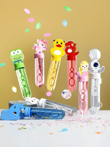 Портативные мультяшные морские мыльные пузыри, портативная машина для пузырьков, игрушка