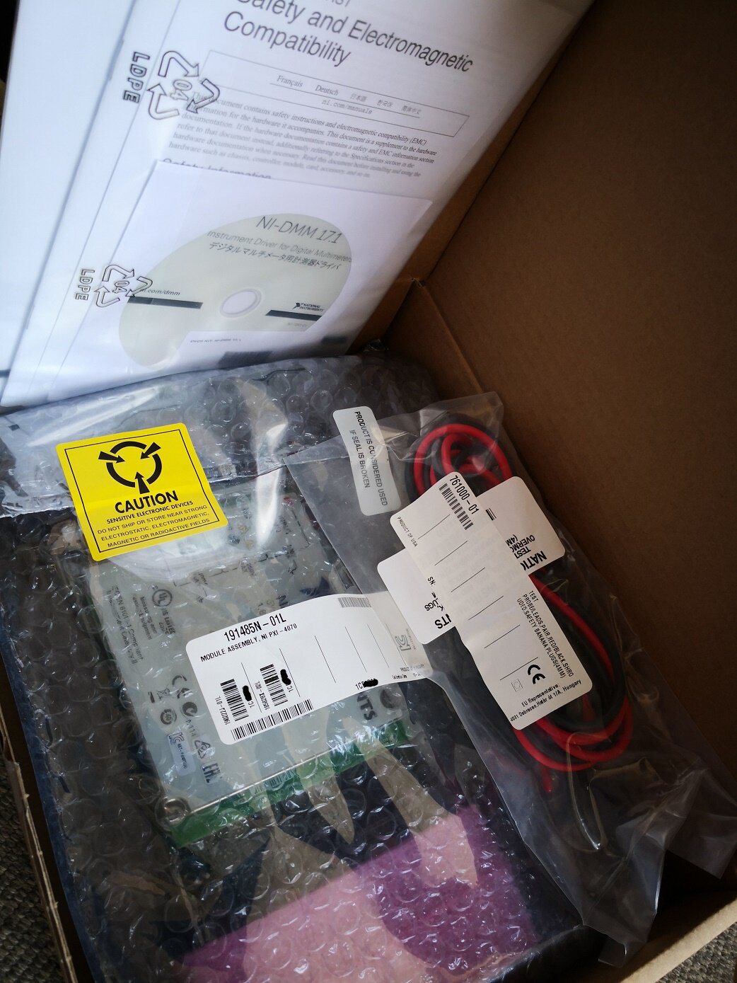 NI PXI-4070 778274-01 (original brand new)