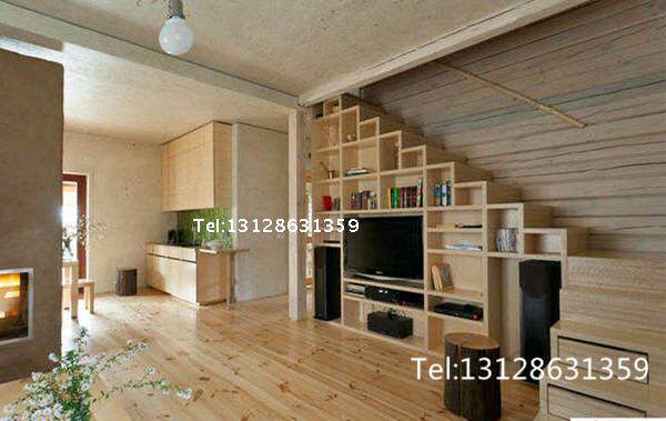 Лестница 跃层楼梯踏步柜衣柜楼梯大型实木楼梯定做室内楼梯阁楼上楼梯订做