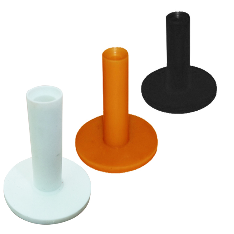 Golf Tee tendon TEE impact pad accessories GOLF rubber ball nails driving range with ball support multi-color soft ladder