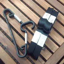 IKEA Estin hanger plastic with adhesive hook rack wardrobe non-slip clothes drying jacket student dormitory