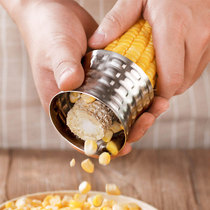 Peeling corn artifact stripper planing knife threshing machine 304 stainless steel kitchen gadget household corn scraper