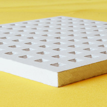 Paper plaster perforated suction sound board 1200 * 2400 * 9 5mm square hole with beautiful and generous sound absorbing effect