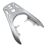 Флэш -серебряный алюминиевый хвостовой рамку (разобрать оригинальное заднее крыло) [Дизайн нагрузка 20 кг]