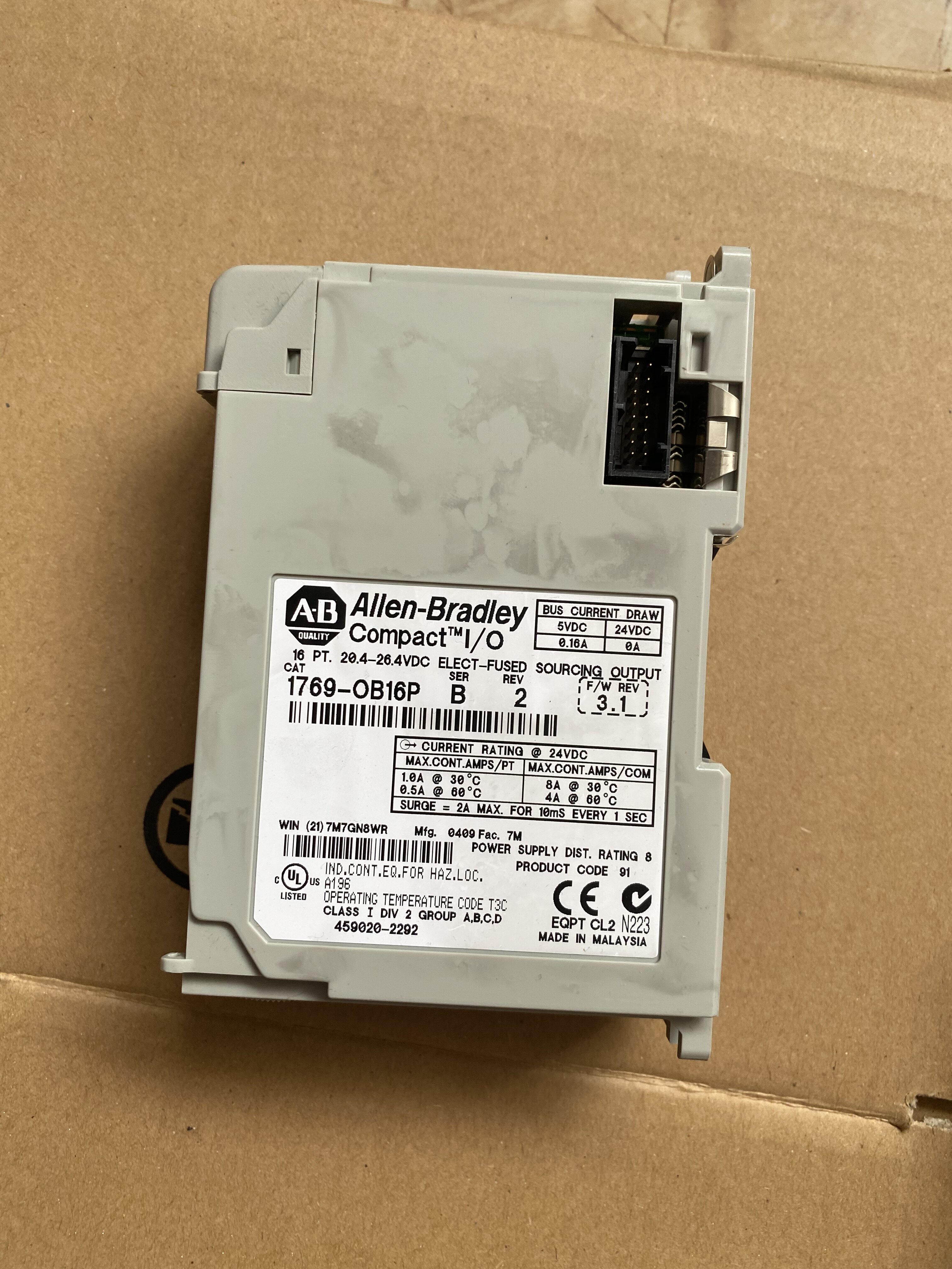 1769-OB16P used spot