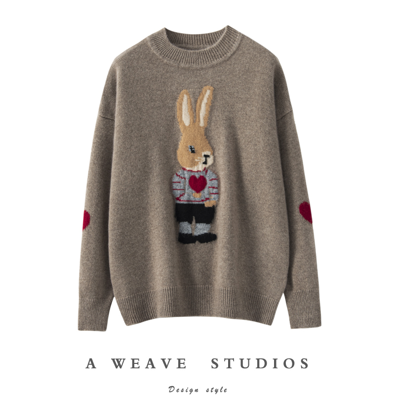 Love the Texture! Inner Mongolia Cashmere Sweater for Women, Loose Fit, 100% Pure Cashmere Knit Pullover Sweater for Women Love the Texture! Inner Mongolia Cashmere Sweater for Women, Loose Fit, 100% Pure Cashmere Knit Pullover Sweater for Women