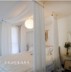 gỗ bùng nổ ngắn Shaman Đông Nam gió Mỹ Continental Inn B & B rèm cửa vải giường đôi lớp vỏ bằng gậy - Bed Skirts & Valances màn gió đẹp Bed Skirts & Valances