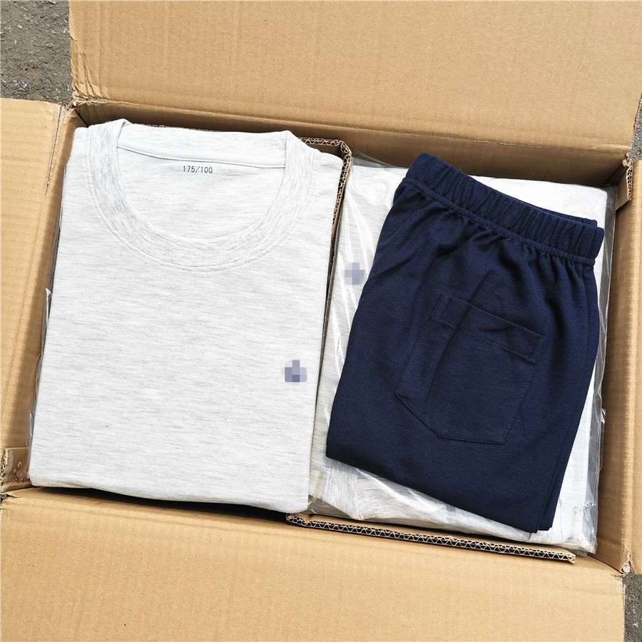 Ship long-range short-sleeve dry fit training suit long-haul seafaring comfortable round-shirt underwear