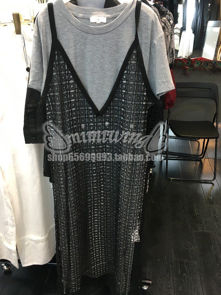 Special Hong Kong B AB 17 spring and summer women's two-piece dress 0254