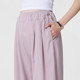 ກາງເກງແມ່ Summer 2024 Thin Outerwear Tencel Straight Wide Leg Pants Small No Support Belly Yamamoto Pants Summer Wear