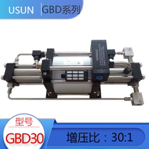 200kg 30 times GBD30 high pressure gas booster pressure test pump double acting gas booster