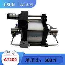 Ultra-high pressure gas drive liquid booster pump AT300 maximum 200MPA hydraulic tensioner test pneumatic hydraulics