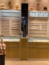 Jewelry display cabinet earring display stand necklace display cabinet headwear hairpin headband display cabinet jewelry store decoration counter