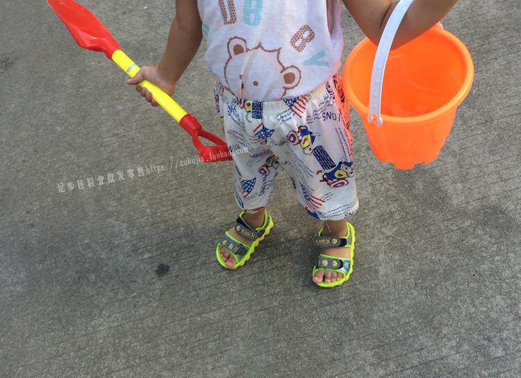Chaussures enfants en autre orteil totem pour été - semelle plastique - Ref 1039603 Image 9