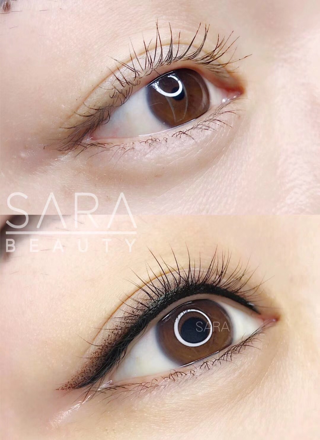 SARA Meitong Line Color Material German Pure Plant Semi-Permanent Manual Machine Eyebrow Tatten Eyeliner Color Milk Easy to Color