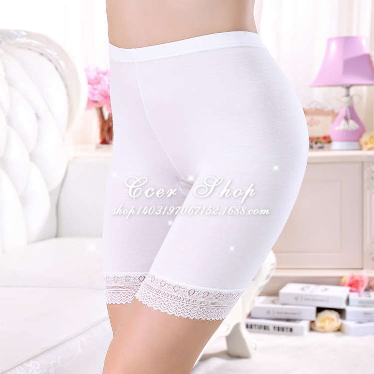 Nữ mùa hè mới phương thức năm điểm quần an toàn chống ánh sáng 5 điểm xl cộng với chất béo xà cạp bảo hiểm quần mỏng quần quần nỉ nhung phụ nữ trung niên