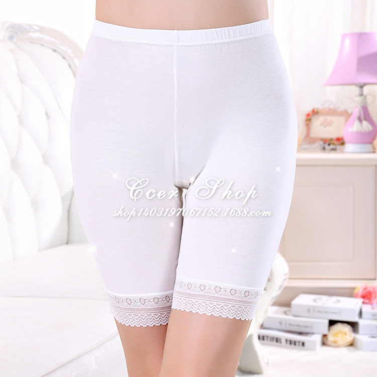 Nữ mùa hè mới phương thức năm điểm quần an toàn chống ánh sáng 5 điểm xl cộng với chất béo xà cạp bảo hiểm quần mỏng quần quần nỉ nhung phụ nữ trung niên