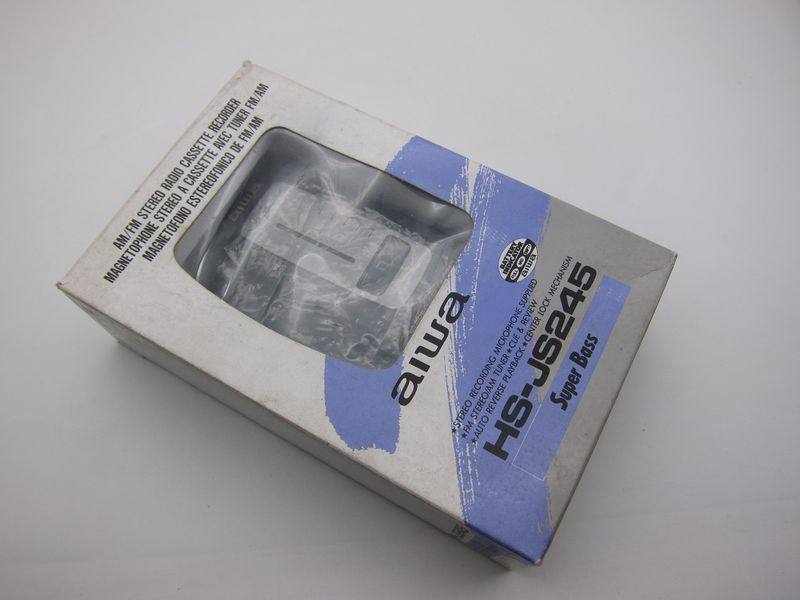 New full set of old machine sound quality Japan Aihua record and play tape Walkman HS-JS245