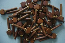 Boutons de réglage de violon chevilles de violon jujube axes de violon haut de gamme 4 axes de violon 4 pièces