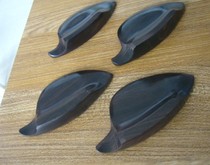 High-end violin chin rest 4 4 violin chin rests 1 piece ebony natural color free cheek silk