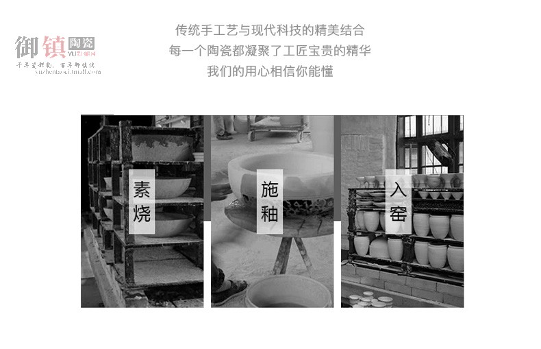 I and contracted household ceramics dried flowers, soft decoration vase furnishing articles sitting room of Chinese style porch TV ark, decoration