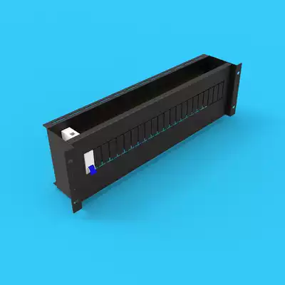 3U cabinet distribution box Simple cabinet Special strong electric box Power box column head cabinet C45 rail type electric box