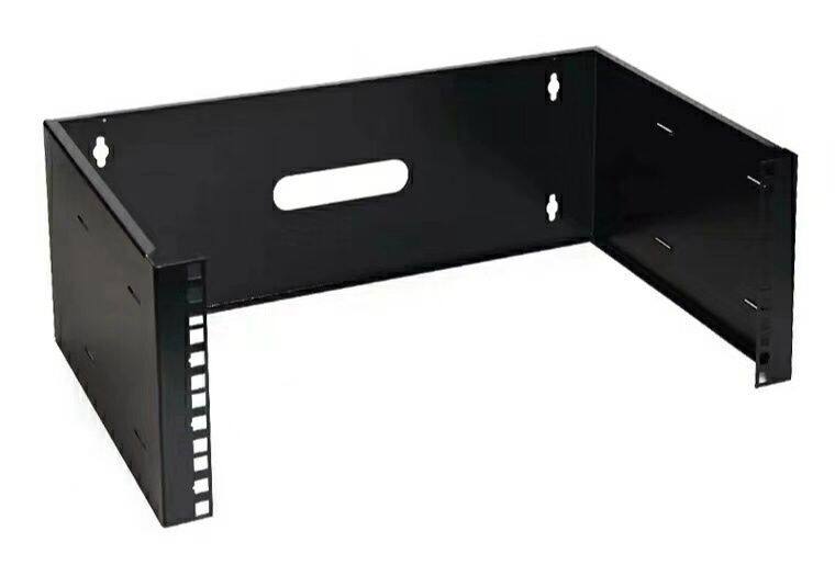 1-12U Simple Wall-mounted Wall Cabinet 19 Inch Wall-mounted Wall Rack Retractable Easy Active Rack Simple Wall Machine