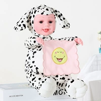 Черно -белая собака