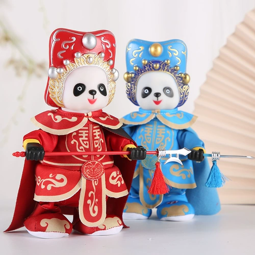 Электрическая кукла, игрушка для мальчиков и девочек, с медвежатами, панда