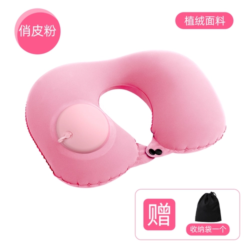 Надувной поезд для путешествий, портативный самолет для сна, подушка для шеи, с защитой шеи