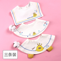21 autumn and winter New ins baby waterproof bib Korean embroidery saliva towel men and women baby 360 bib