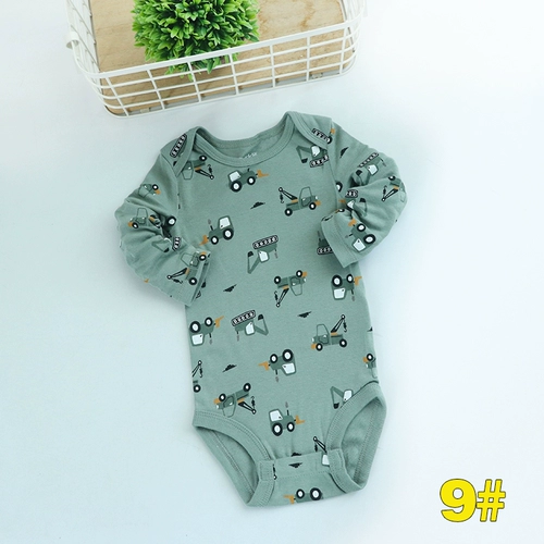 Детский лонгслив, детское хлопковое боди для раннего возраста, 0-24 мес.