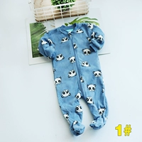 1# Blue Full Seal Panda Head (двойная молния)