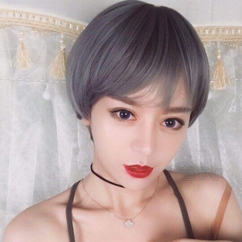 The Second Element Anime Cosplay Hair Black Men And Women Fake