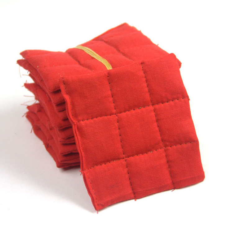 Portable moxibustion box insulation pad moxa velvet mat pure cotton mugwort mat fire dragon moxibustion tank pad portable moxibustion insulation