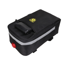 Generation of driving bag Special back seat bag folding battery car bicycle rear shelf bag rainproof tail bag Battery pack