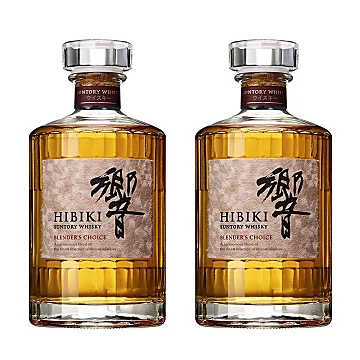 三得利响红酒桶粉调和威士忌700ml*2礼盒[10元优惠券]-寻折猪