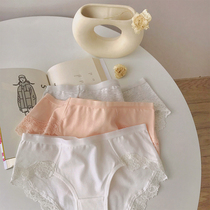 Sachille is full 0 89 9 yuan for pure cotton lace lace girls underwear thin and comfortable bottom pants