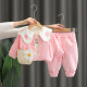 Baby girl fashionable baby child cardigan three-piece fashion