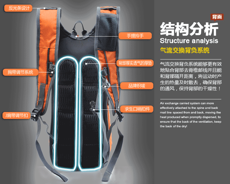 Sacoche pour vélo mixte - Ref 2216245 Image 42