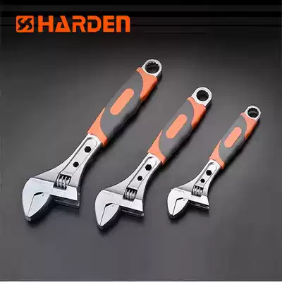 German Hamilton alloy steel plastic-covered handle movable wrench import and export active wrench multifunctional bathroom valve