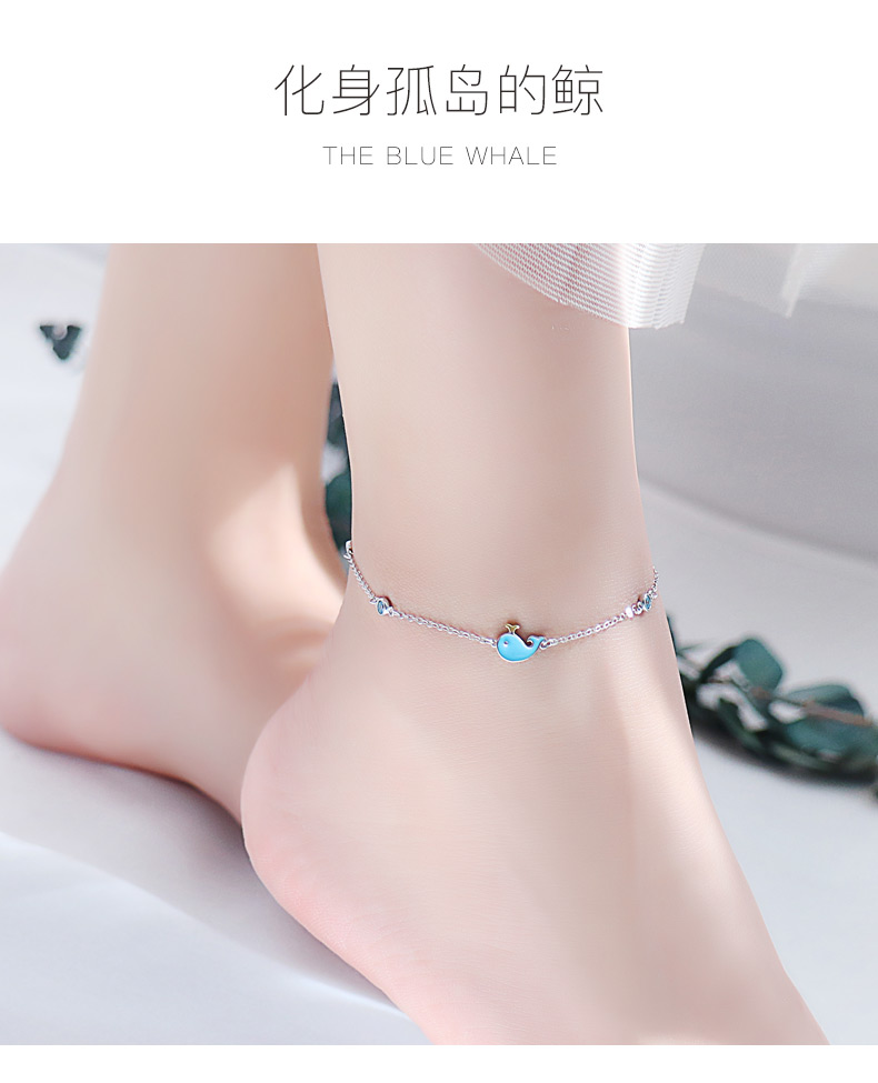 Chaine de cheville Femme en Argenterie - Ref 3103905 Image 8
