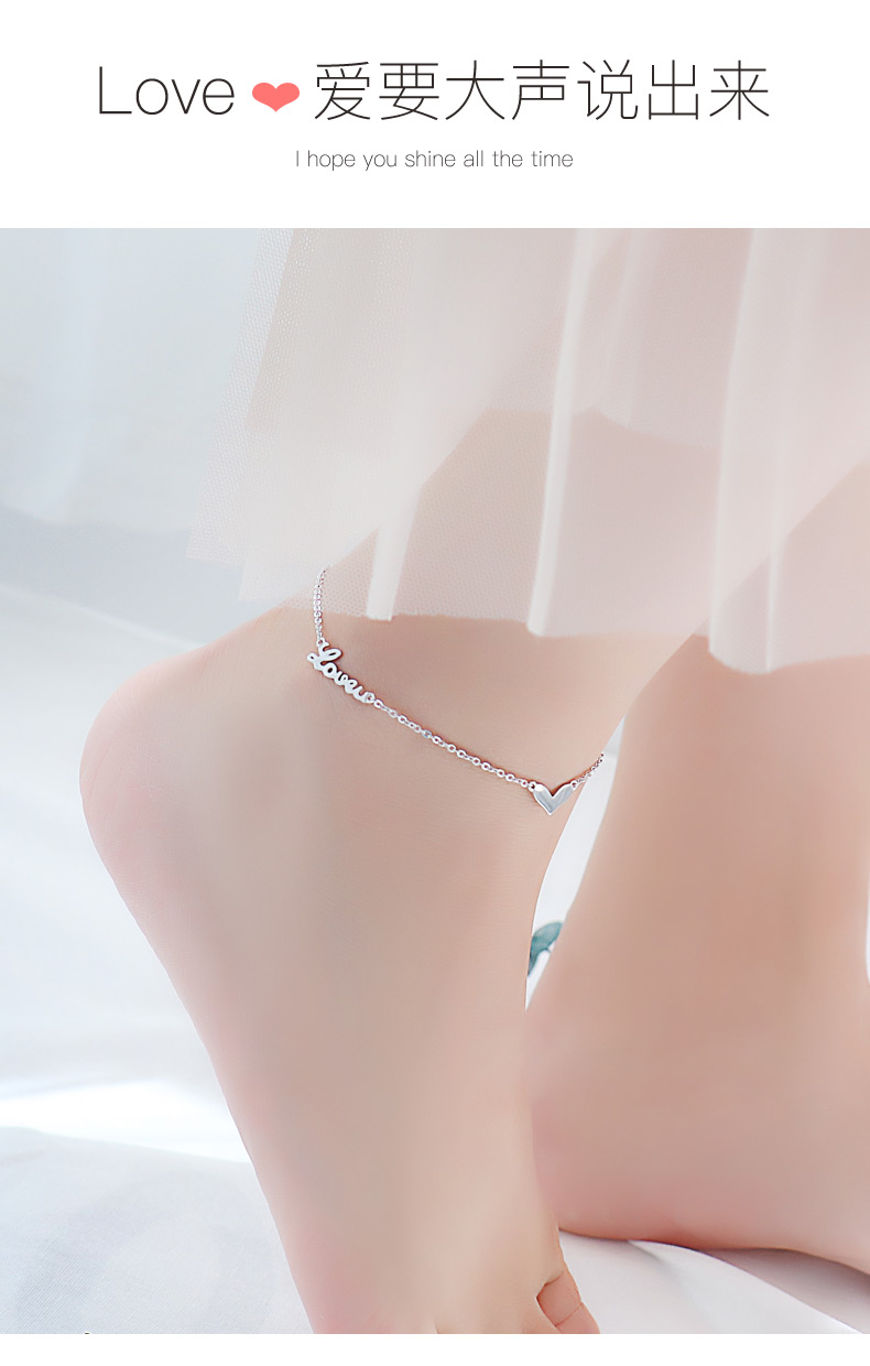 Bracelet de cheville Femme en Argenterie - Ref 3104775 Image 16