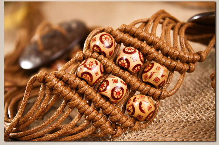 Geweven damesriem in boho stijl als decoratieve jurkriem_voghion.com