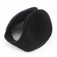 Средний чистый черный плюш среднего размера