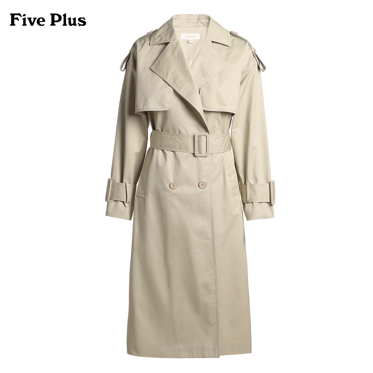 Trench pour femme FIVE PLUS en Coton - Ref 3225884 Image 4