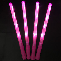 Concert large bold plastic electronic fluorescent stick blue luminous stick colorful flash stick custom LOGO new product