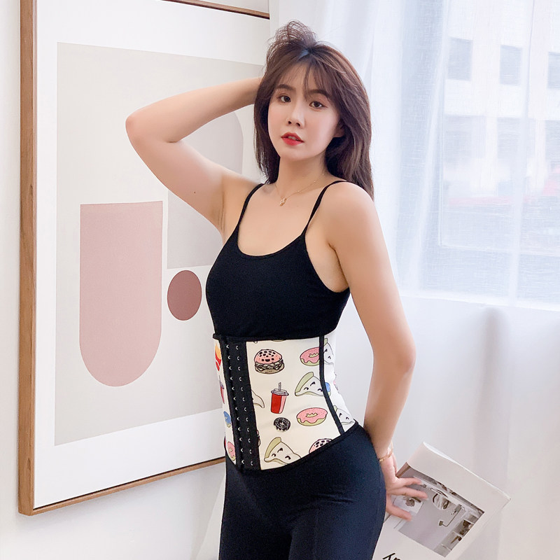 Burgers Sports Bouquet Belly Band Woman Fitness Waist Shaping Belt Kardashian Bee Waist Waist Seal Postpartum Girdle Strap